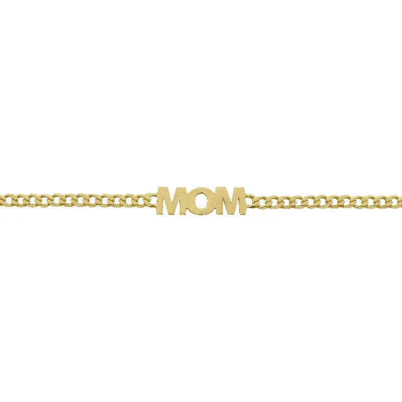 14K GOLD MOM BRACELET