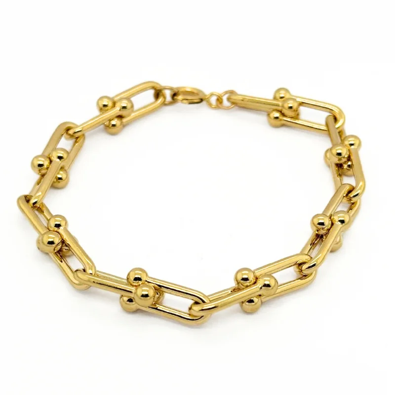 "FULL CHUNKY" Gold Plated Bracelet