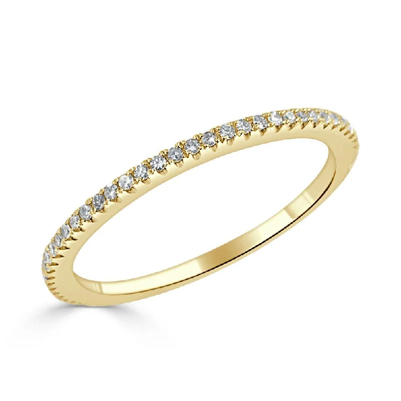 14k Gold & Diamond Eternity Ring