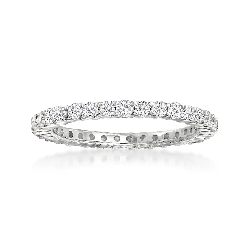 Ross-Simons Diamond Eternity Band in 14kt White Gold