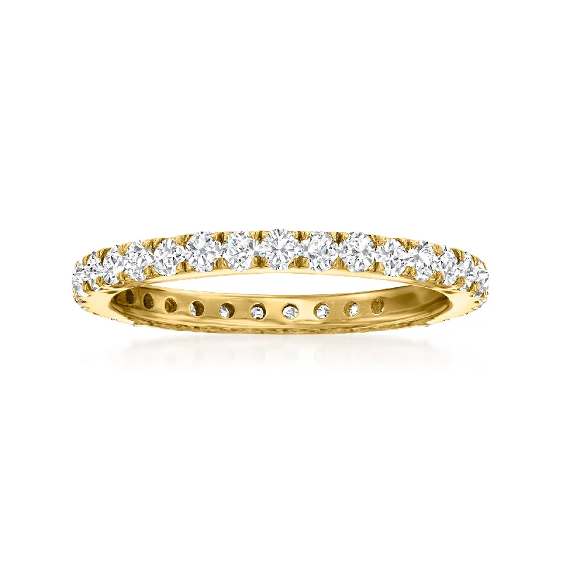 Ross-Simons Diamond Eternity Band in 14kt Yellow Gold