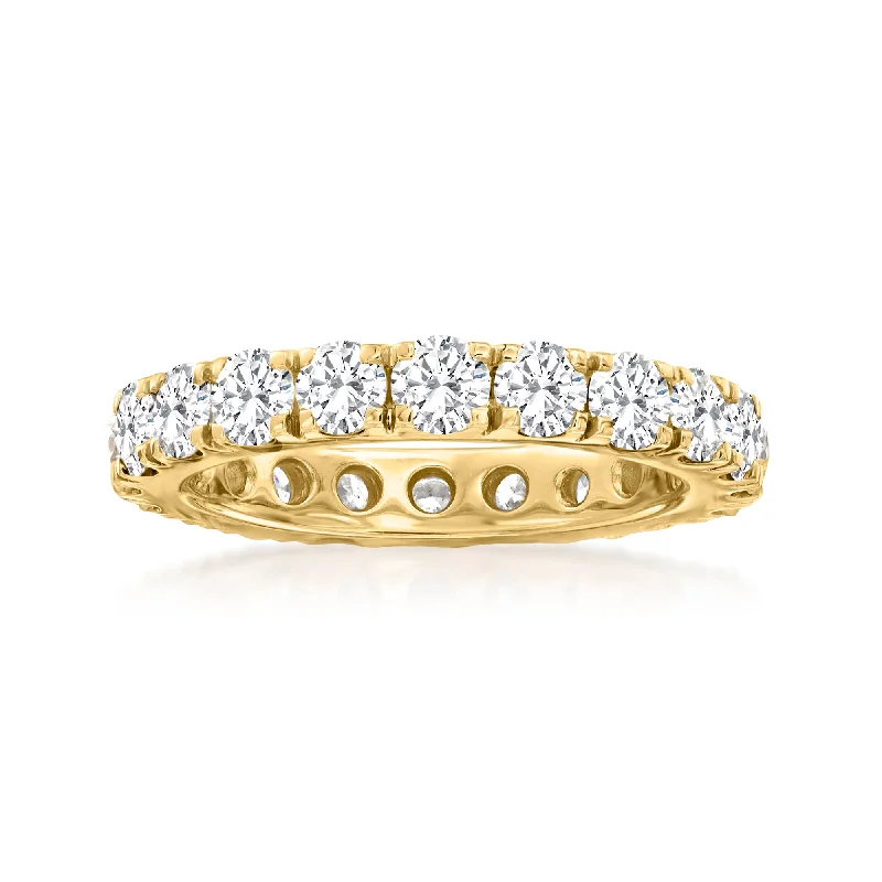 Ross-Simons Diamond Eternity Band in 14kt Yellow Gold