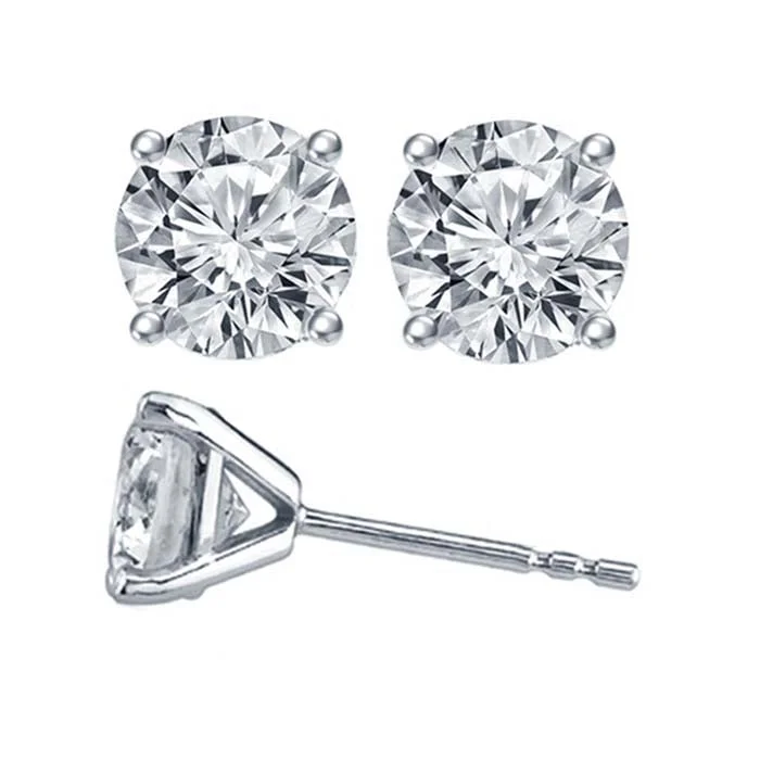 ALTR Lab Grown Diamond Studs in 14K White Gold