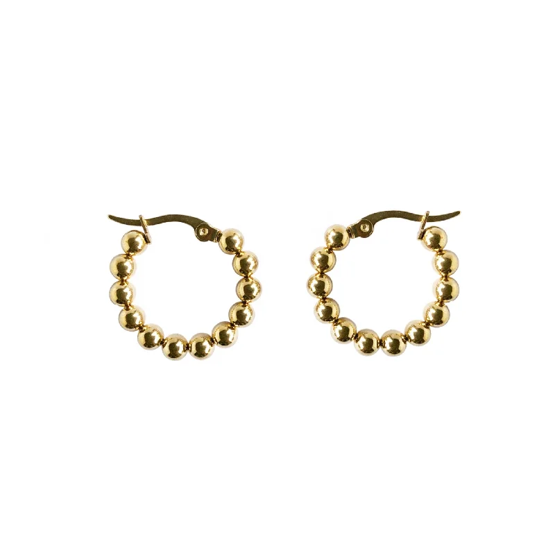 Bubble Hoop Earrings