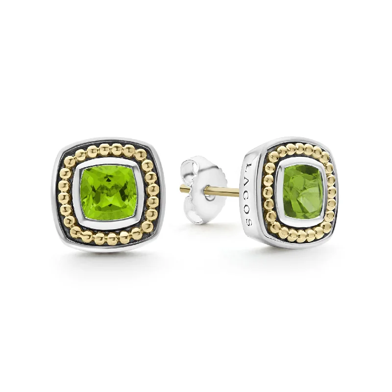 Rittenhouse Peridot Stud Earrings