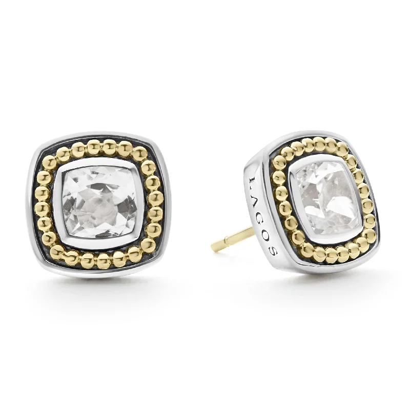 Rittenhouse White Topaz Stud Earrings